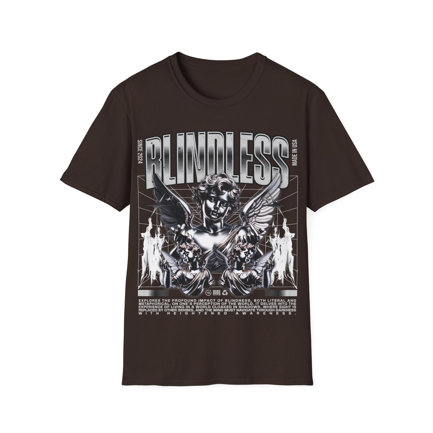 BLINDLESS PREMIUM STREETWEAR Unisex Softstyle T-Shirt