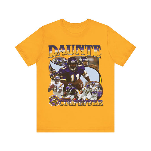Vintage 90s Football Bootleg Style TShirt DAUNTE CULPEPPER Unisex Graphic Tee