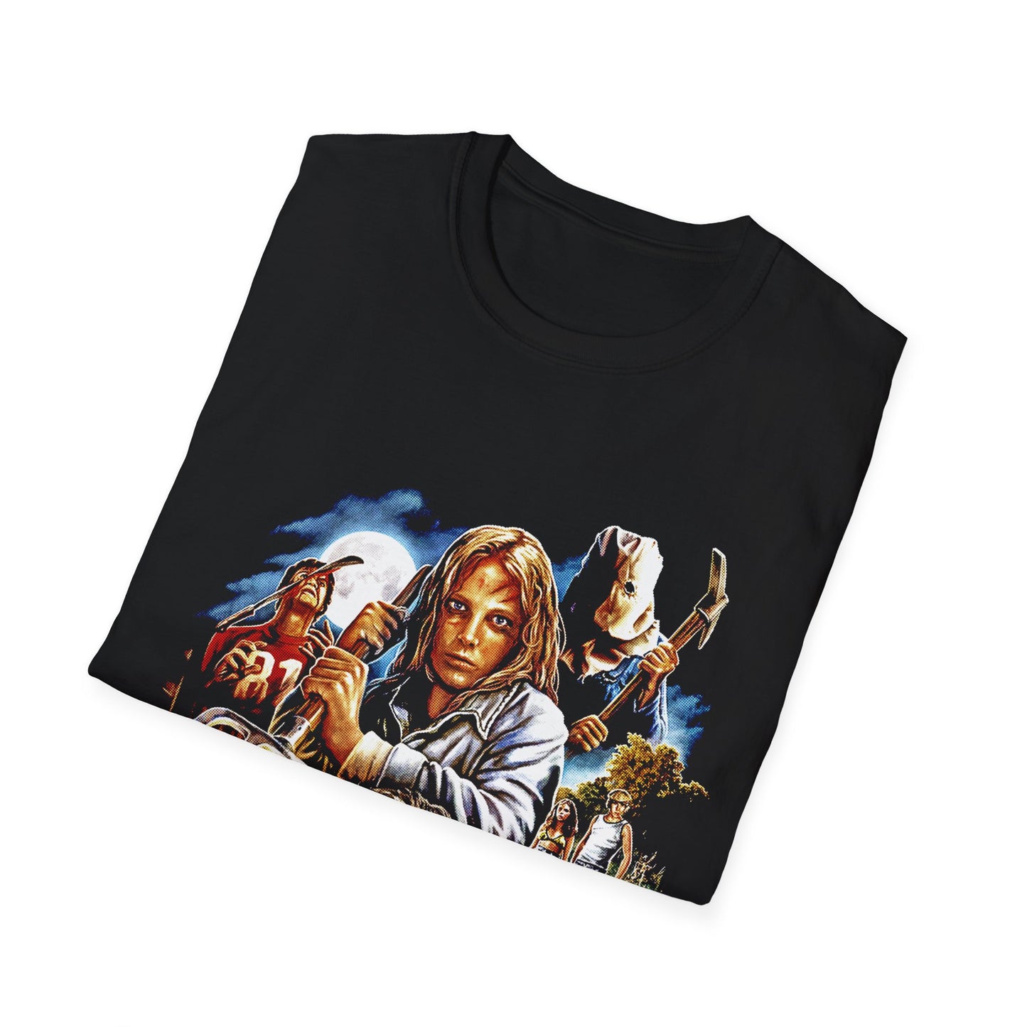 HALLOWEEN JASONS FRIDAY Unisex Softstyle T-Shirt