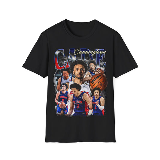 Vintage 90s Basketball Bootleg Style T-Shirt, CADE CUNNIGHAM Retro Basketball Shirt Unisex Graphic Tee