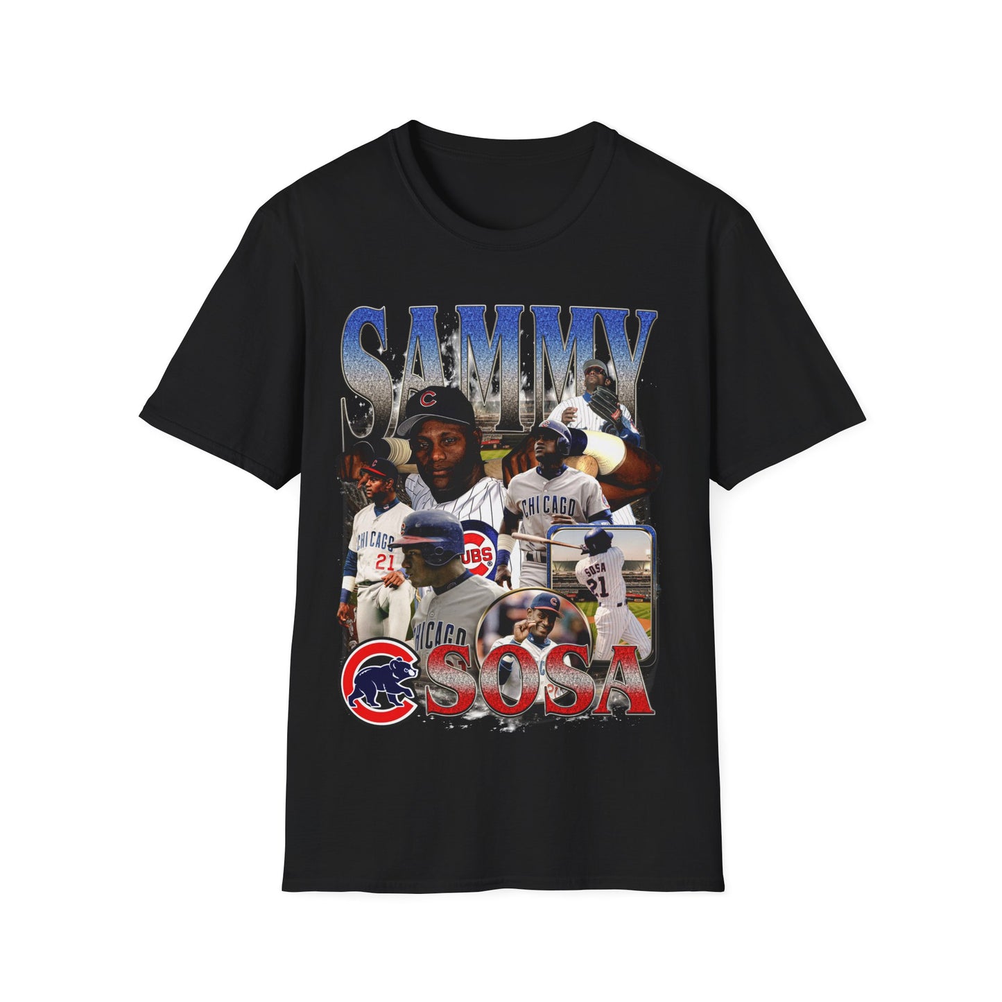 Vintage 90s Baseball Bootleg Style T-Shirt, SAMMY SOSA Retro Baseball Shirt Unisex Graphic Tee