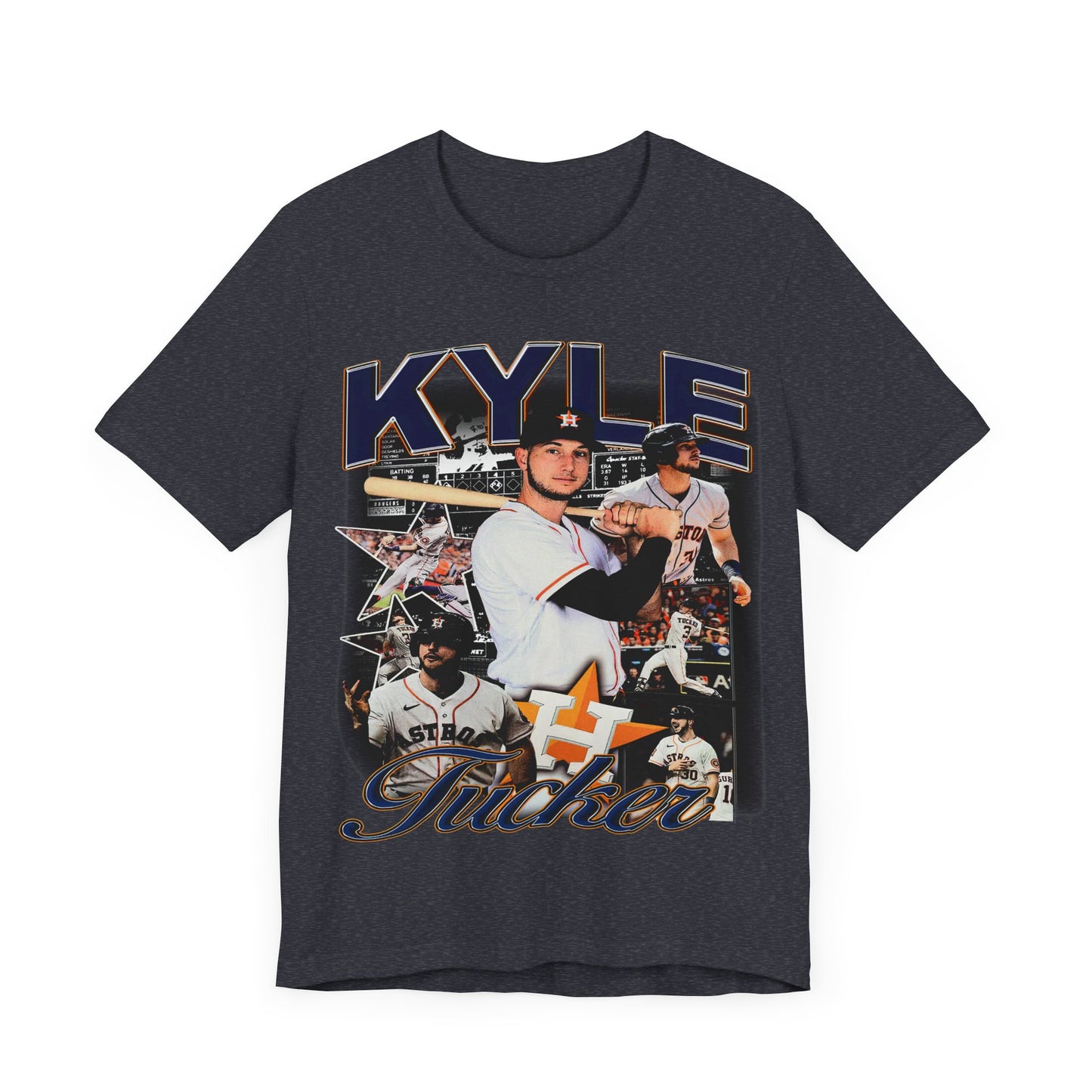Vintage 90s Baseball Bootleg Style T-Shirt KYLE TUCKER 90s Unisex Graphic Tee