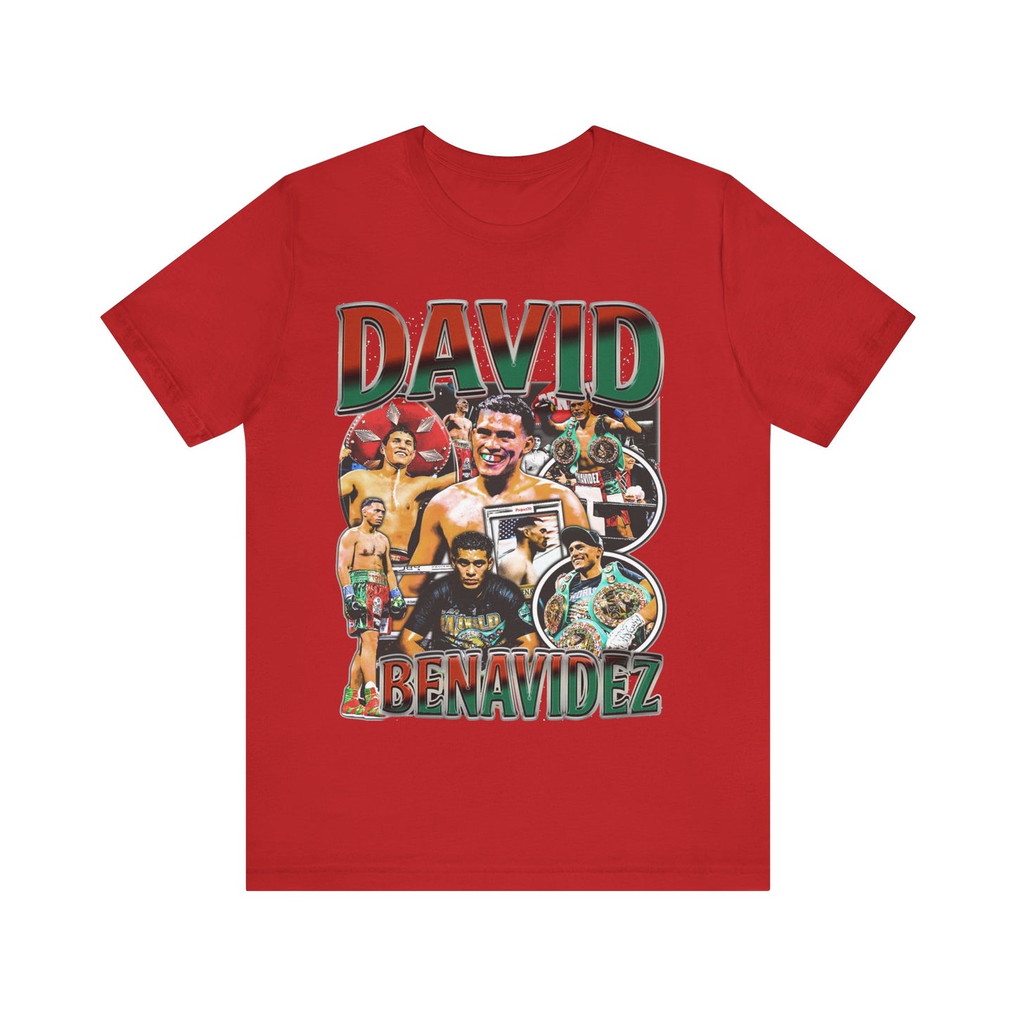 Vintage 90s Fighter Bootleg Style TShirt DAVID BENAVIDEZ Unisex Graphic Tee