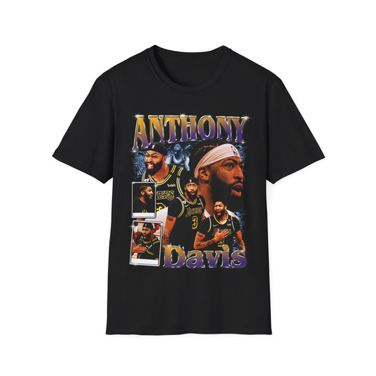 Vintage 90s Basketball Bootleg Style T-Shirt ANTHONY DAVIS Graphic Tee, Retro Basketball Shirt Unisex Graphic Tee