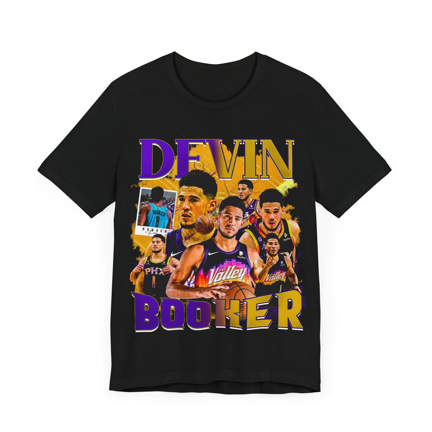 Vintage 90s Basketball Bootleg Style T-Shirt DEVIN BOOKER 90s Unisex Graphic Tee