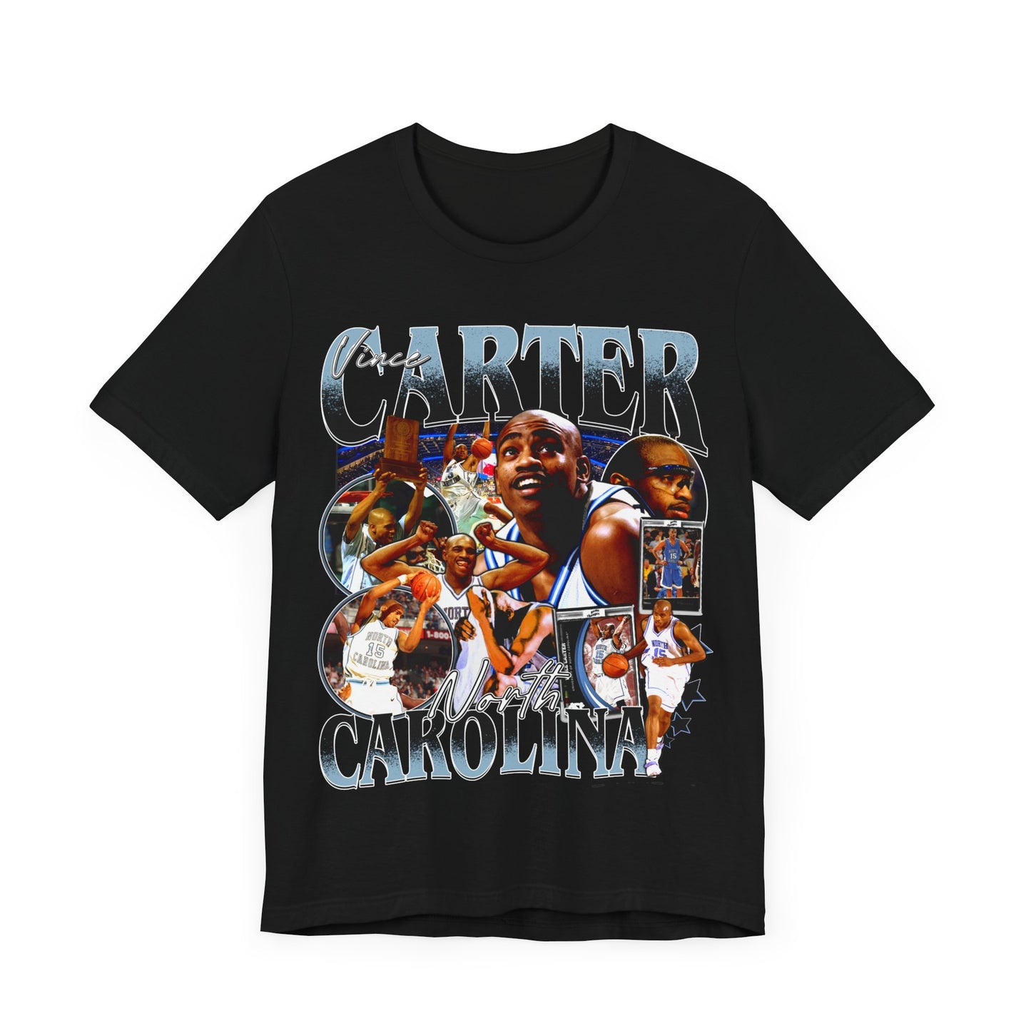 Vintage 90s Basketball Bootleg Style TShirt VINCE CARTER 90s Unisex Graphic Tee