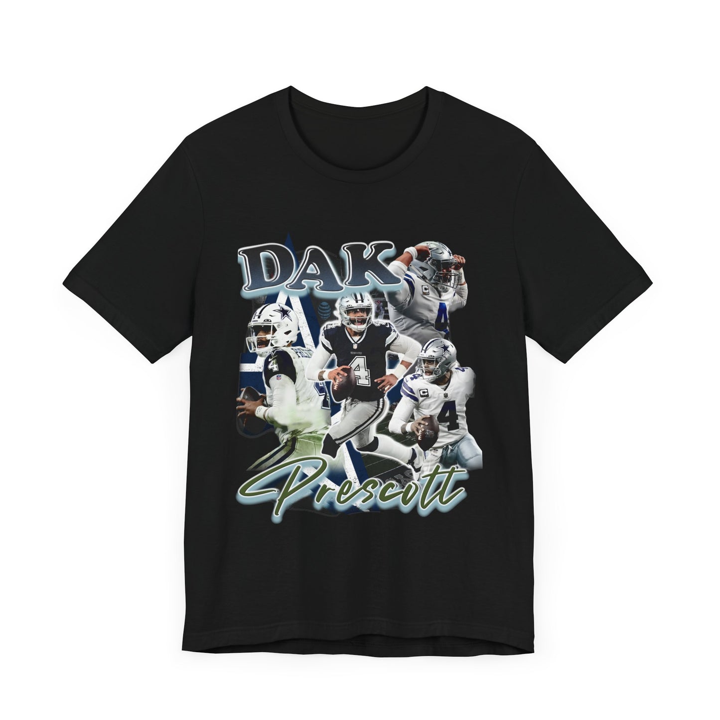 Vintage 90s Football Bootleg Style T-Shirt, DAK PRESCOTT Unisex Tee Shirt