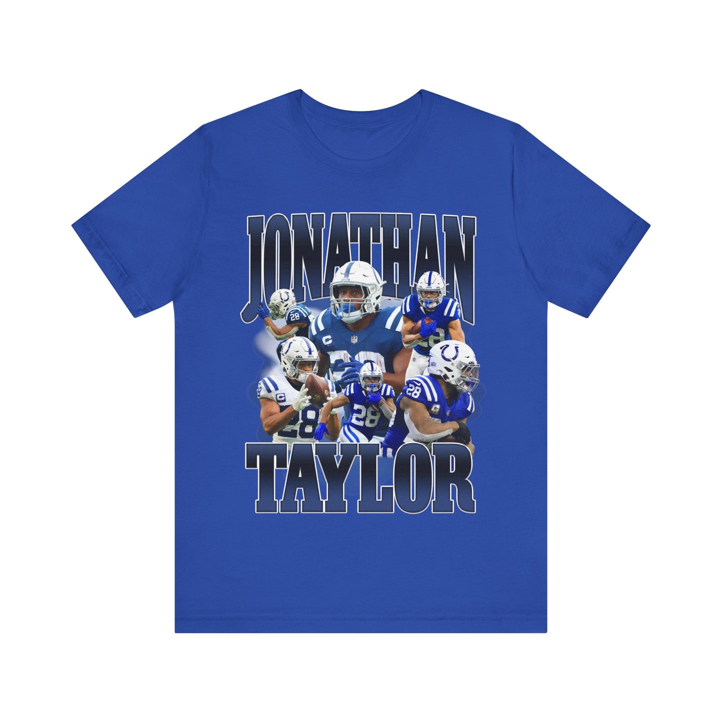 Vintage 90s Football Bootleg Style TShirt JOHNATHAN TAYLOR Unisex Graphic Tee