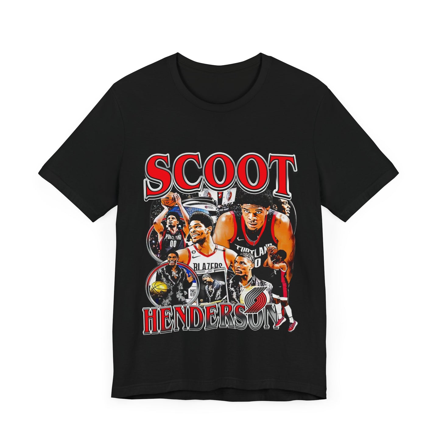 Vintage 90s Basketball Bootleg Style T-Shirt, SCOOT HENDERSON Unisex Graphic Tee