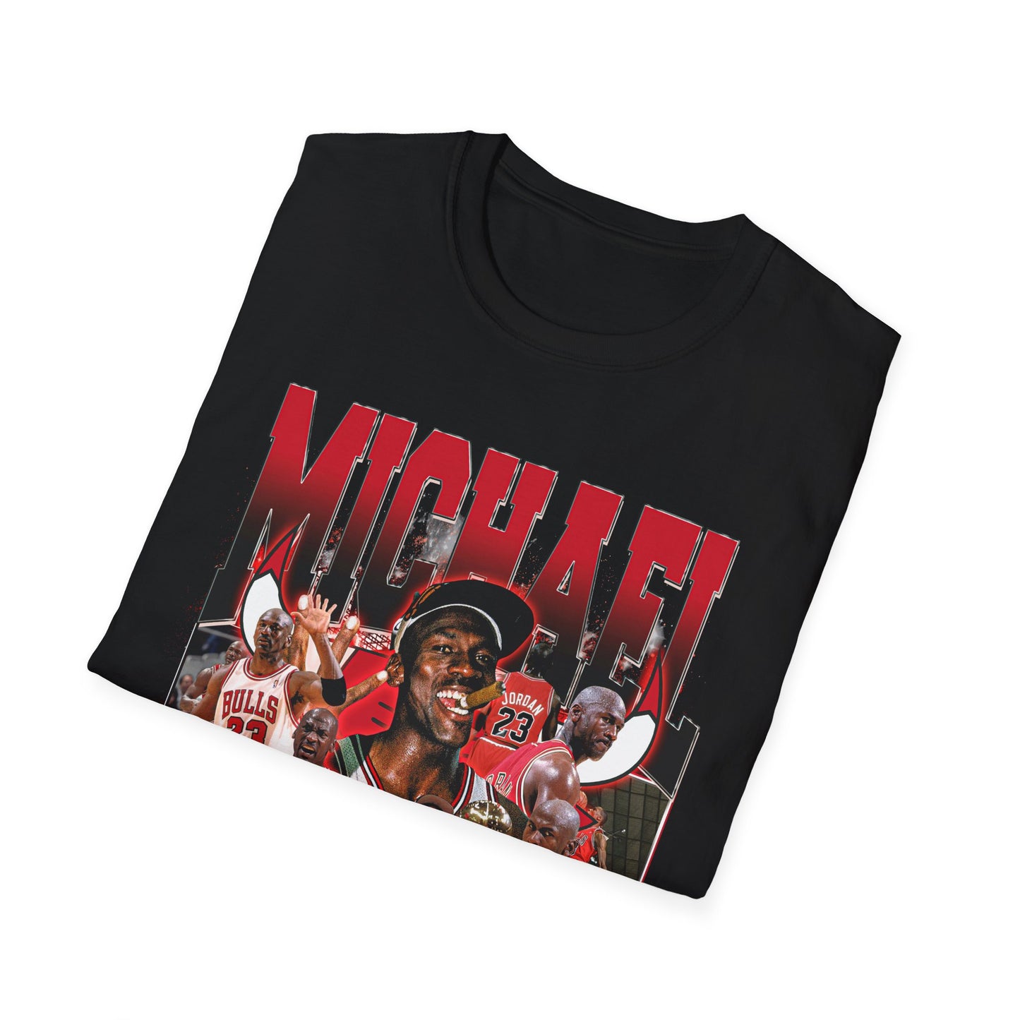 Vintage 90s Basketball Bootleg Style T-Shirt, MICHAEL JORDAN 23 Graphic Tee, Retro Basketball Shirt Unisex Graphic Tee