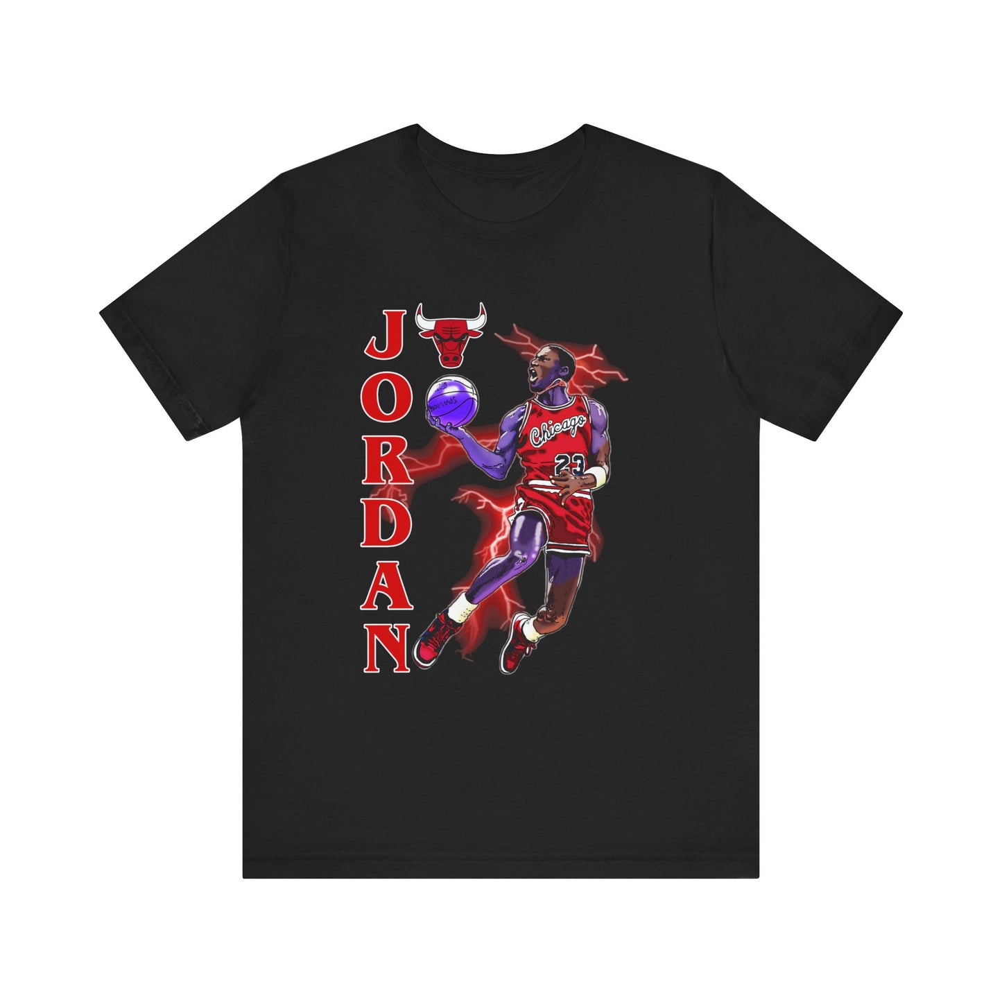 JORDAN RED 23 Unisex Jersey Short Sleeve Tee