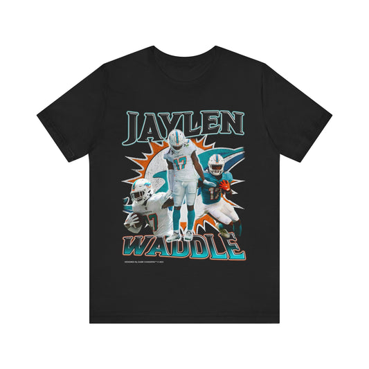 Vintage 90s Football Bootleg Style T-Shirt JAYLEN WADDLE Unisex Graphic Tee