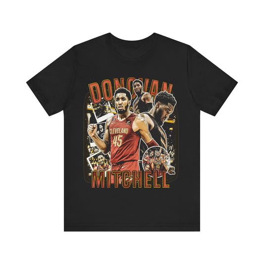 Vintage 90s Basketball Bootleg Style T-Shirt DONOVAN MITCHELL Unisex Graphic Tee