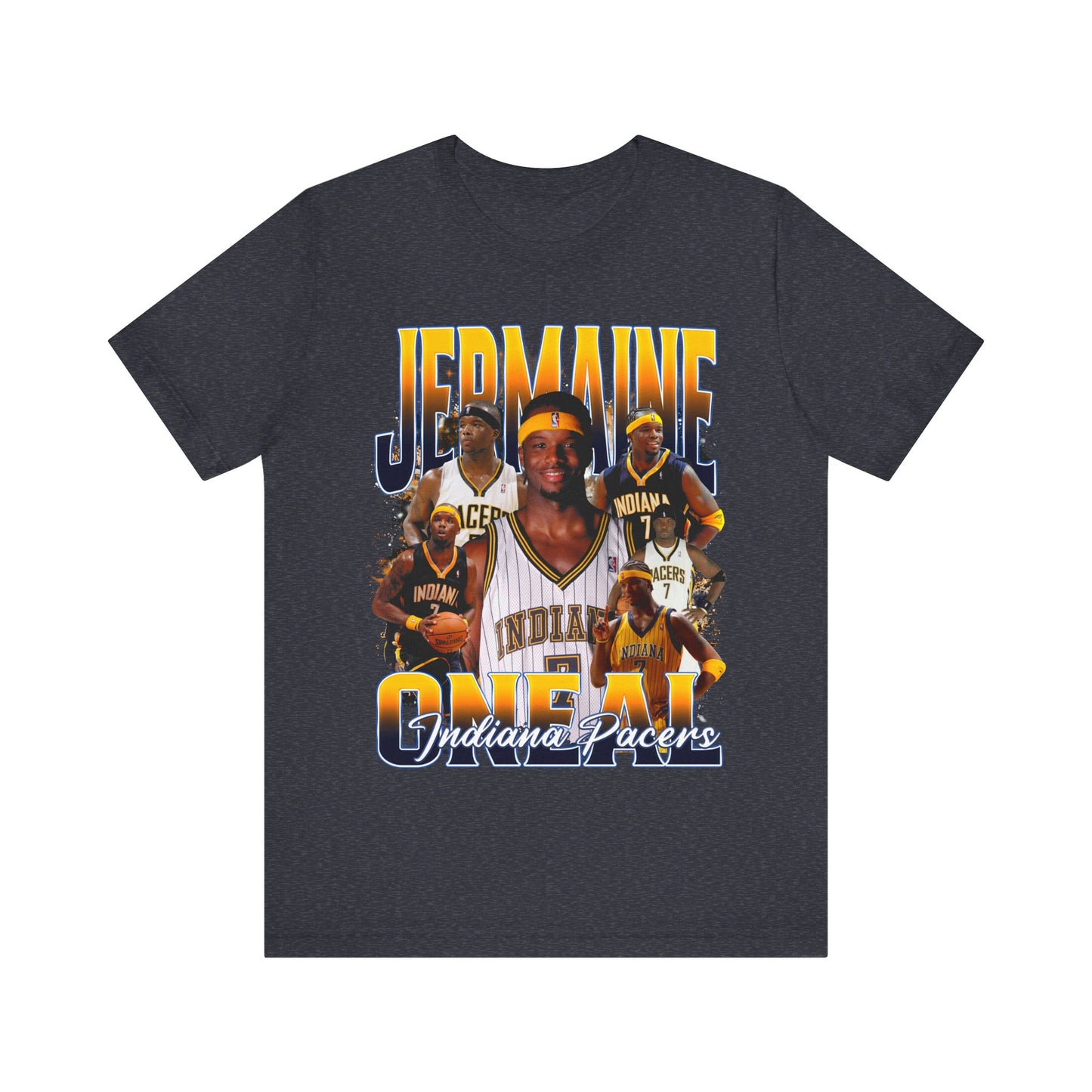 Vintage 90s Basketball Bootleg Style T-Shirt JERMAINE ONEAL Unisex Graphic Tee
