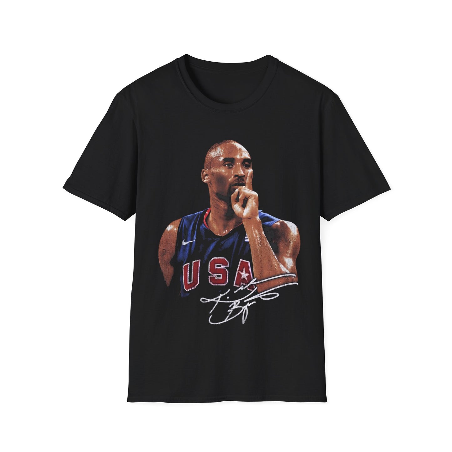Vintage 90s Basketball Bootleg Style T-Shirt, USA KOBE Retro Basketball Shirt Unisex Graphic Tee