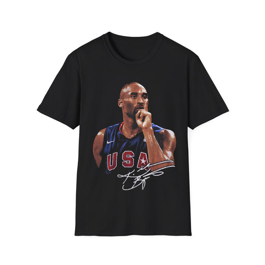 Vintage 90s Basketball Bootleg Style T-Shirt, USA KOBE Retro Basketball Shirt Unisex Graphic Tee