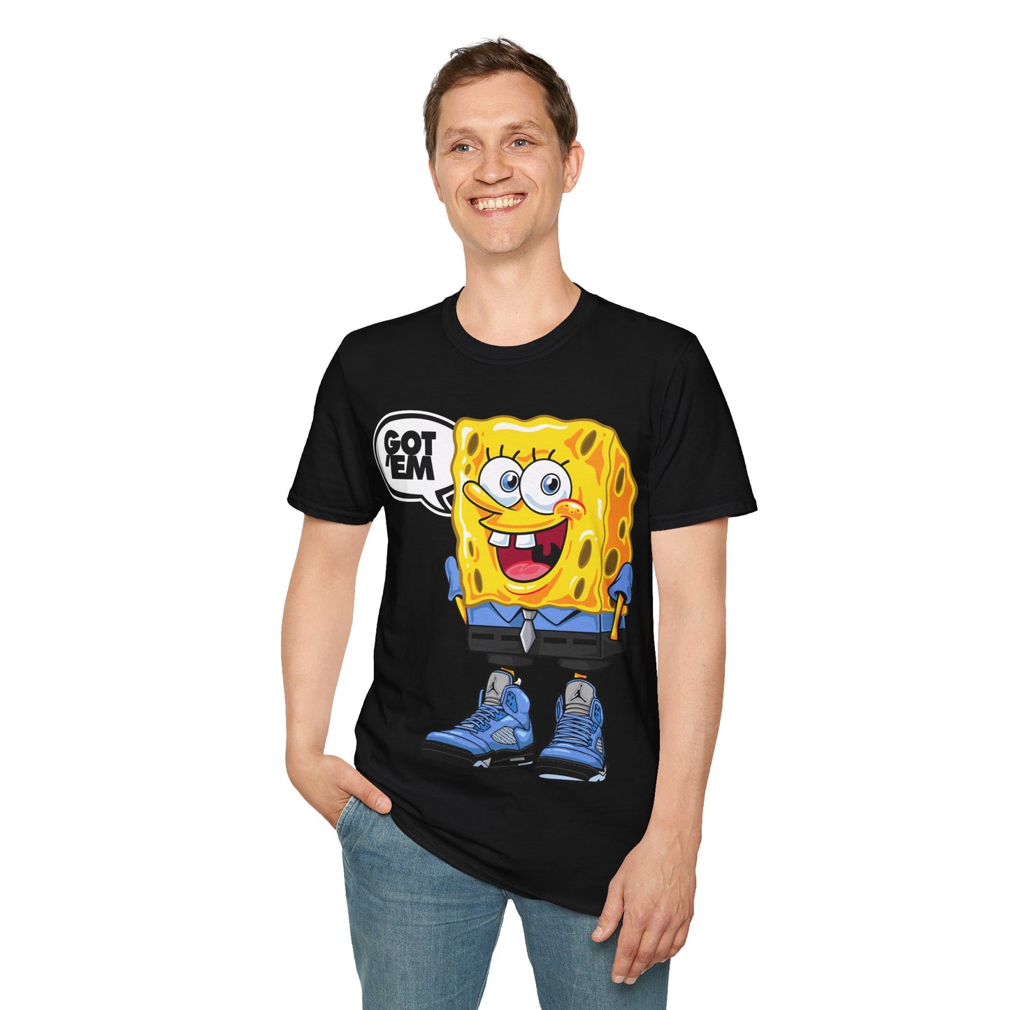 GOT EM SPONGE PREMIUM STREETWEAR Unisex Softstyle T-Shirt