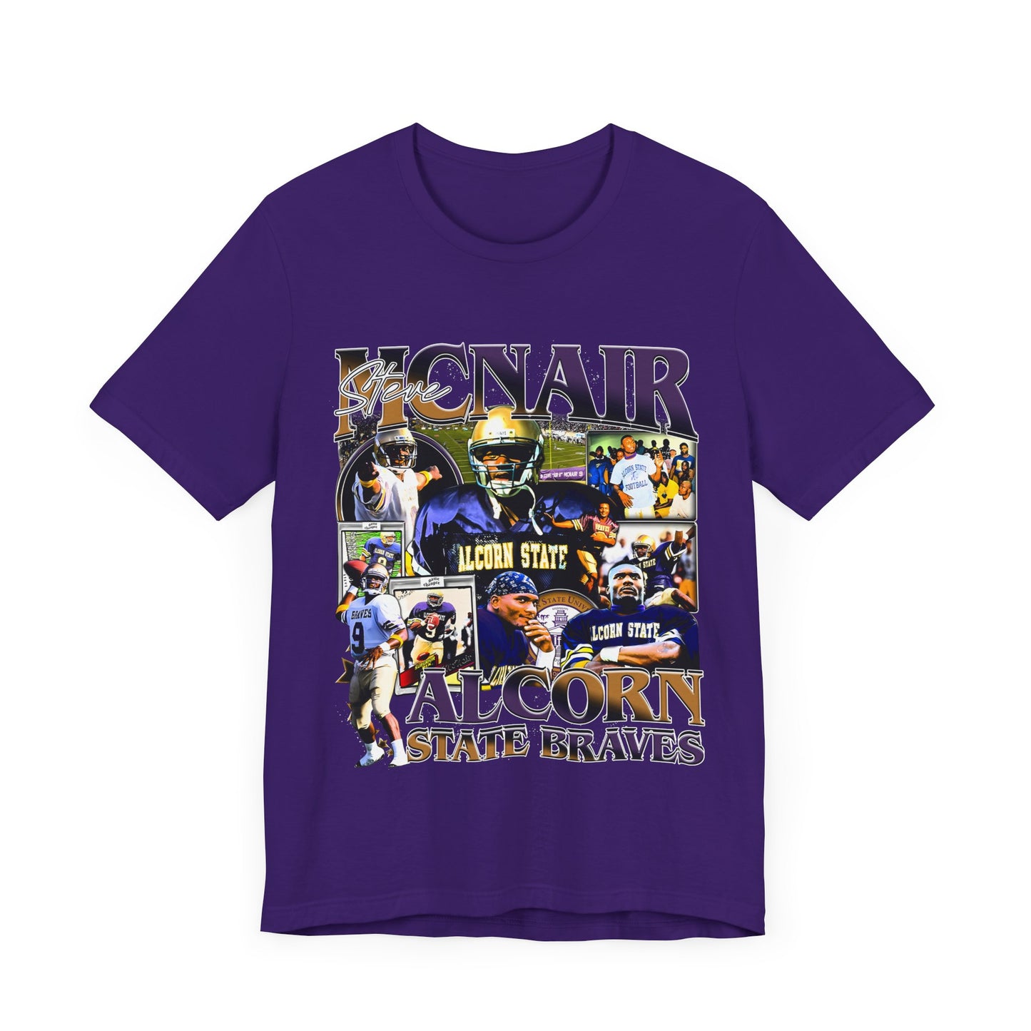 Vintage 90s Football Bootleg Style TShirt STEVE MCNAIR Unisex Graphic Tee Shirt