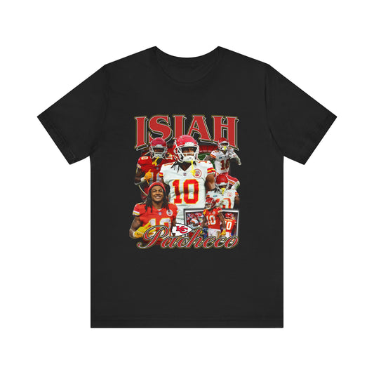 Vintage 90s Football Bootleg Style T-Shirt, ISIAH PACHECO Unisex Tee Shirt