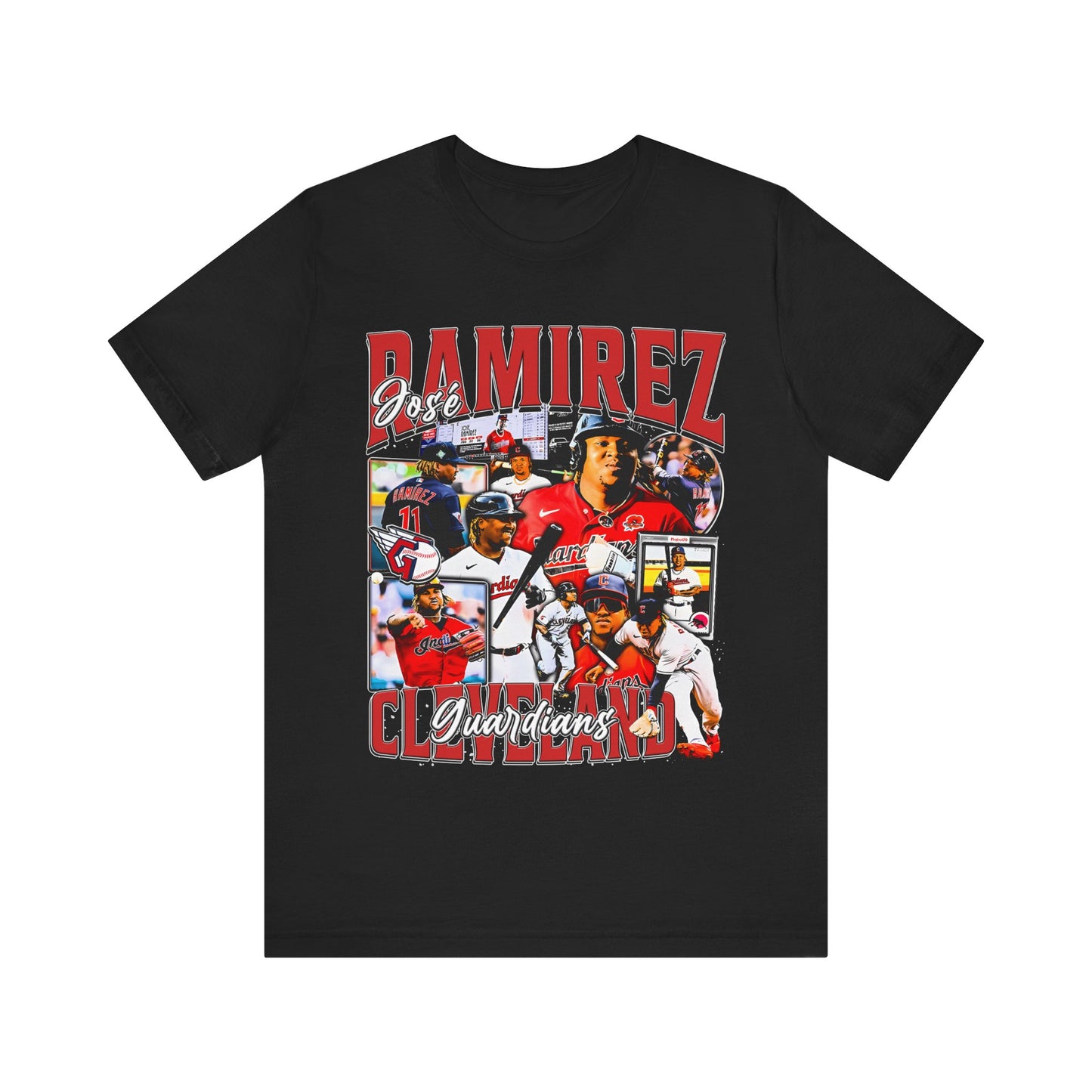 Vintage 90s Baseball Bootleg Style T-Shirt JOSE RAMIREZ Unisex Graphic Tee Shirt