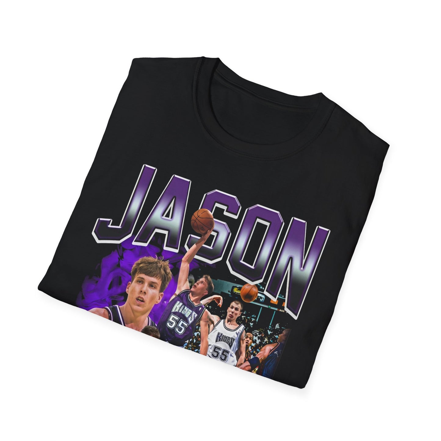 Vintage 90s Basketball Bootleg Style T-Shirt, JASON WILLIAMS JWILL Graphic Tee, Retro Basketball Shirt Unisex Graphic Tee