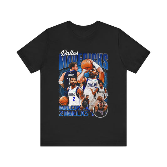 Vintage 90s Basketball Bootleg Style T-Shirt, KYRIE & LUKA Unisex Graphic Tee