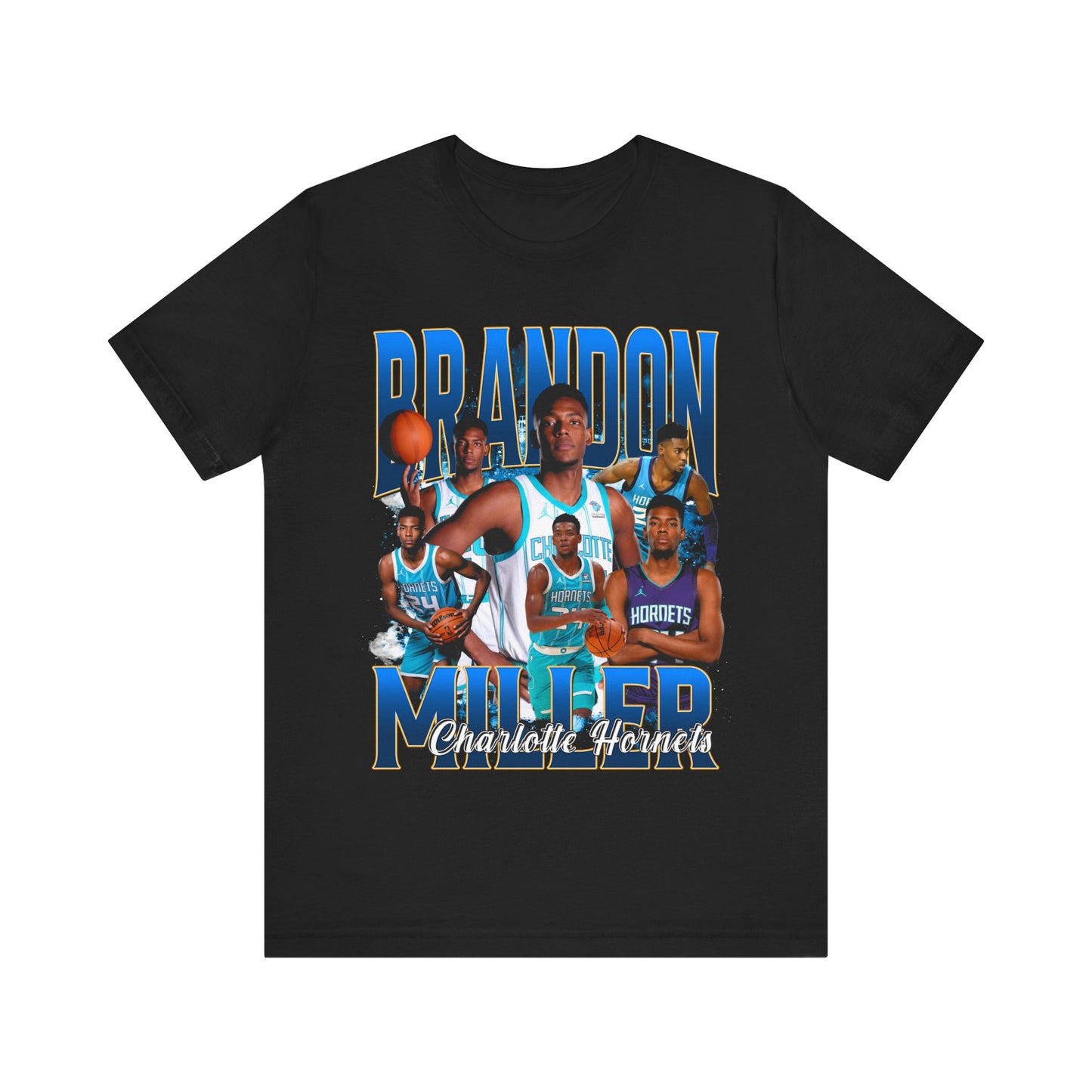Vintage 90s Basketball Bootleg Style T-Shirt, BRANDON MILLER HORNET Unisex Tee