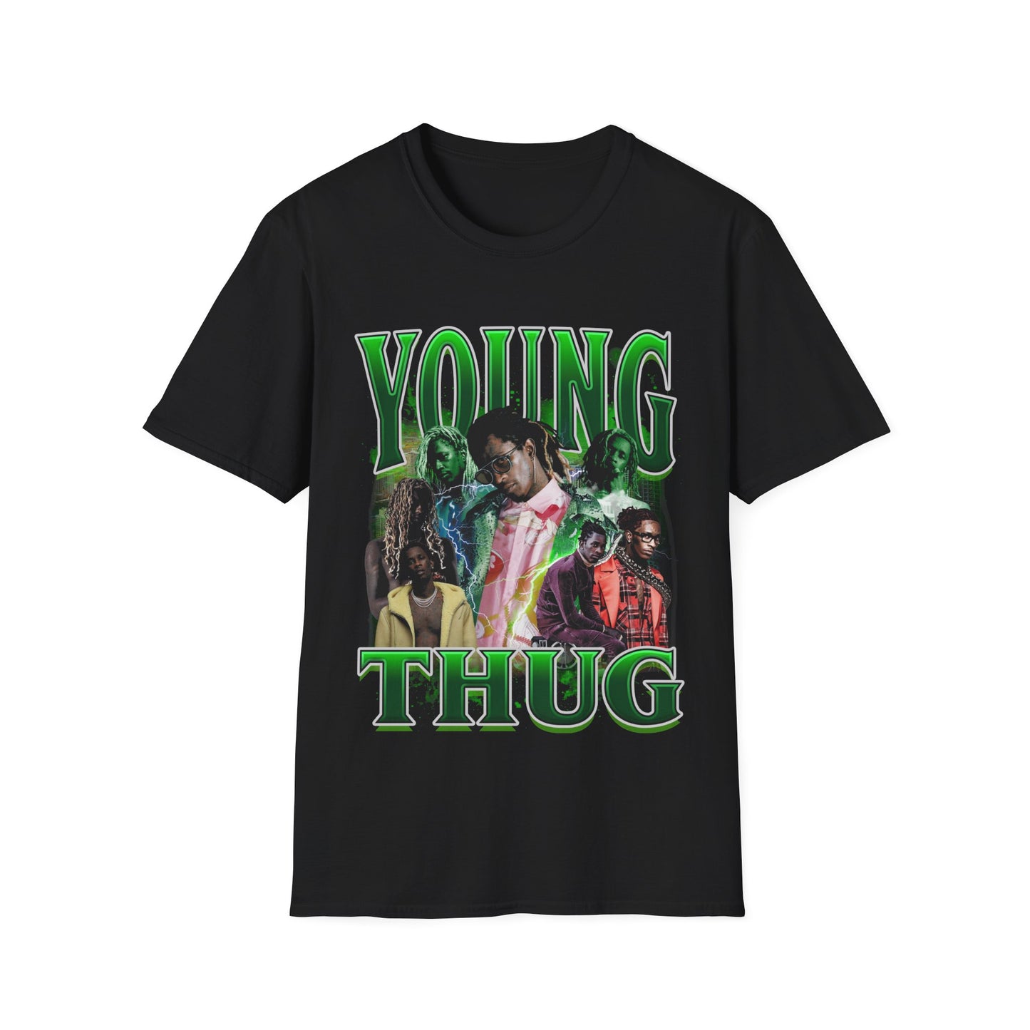 Vintage 90s Rap Bootleg Style T-Shirt, YOUNG THUG Vintage Graphic Tee, Retro Rap Shirt Unisex Graphic Tee Shirt