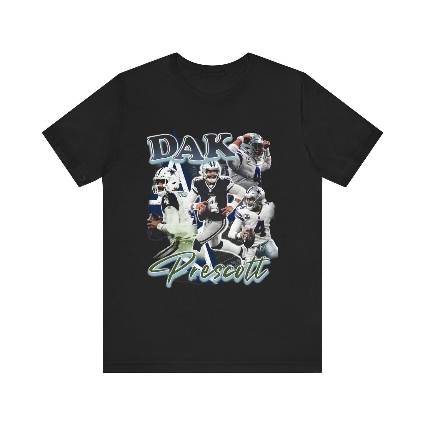 Vintage 90s Football Bootleg Style T-Shirt, DAK PRESCOTT Unisex Tee Shirt