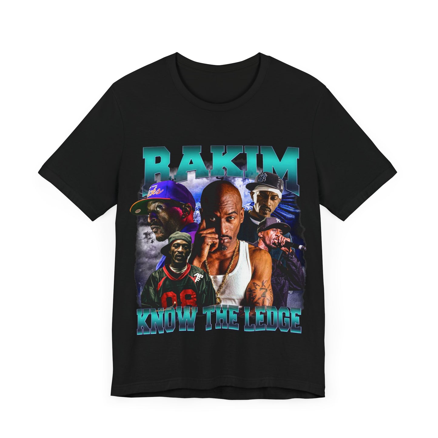 Vintage 90s Rap Bootleg Old School Style T-Shirt RAKIM Unisex Graphic Tee Shirt