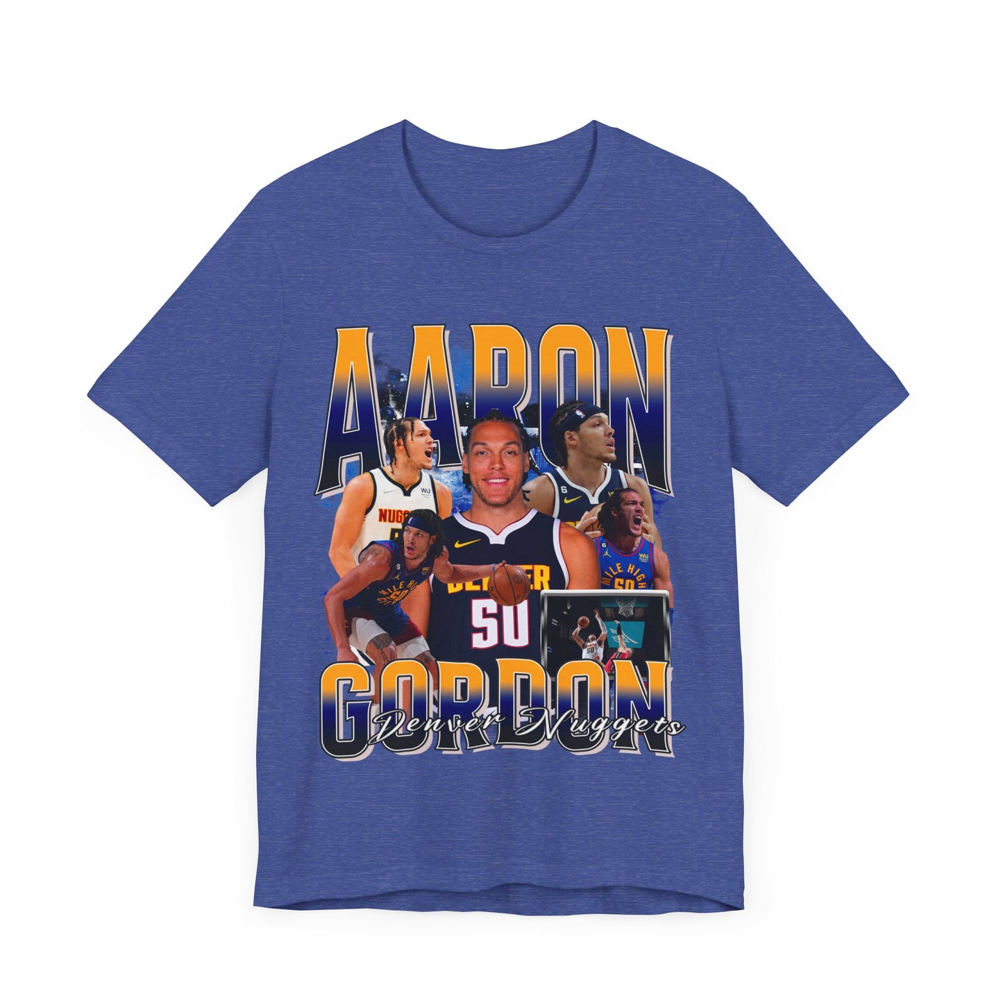 Vintage 90s Basketball Bootleg Style T-Shirt AARON GORDON 90s Unisex Graphic Tee