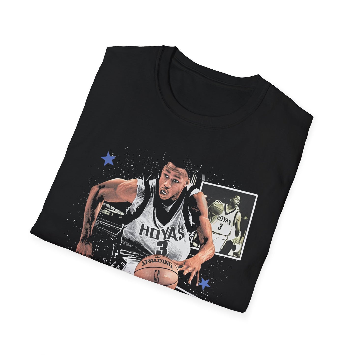 Vintage 90s Basketball Bootleg Style T-Shirt, ALLEN IVERSON COLLEGE Retro Basketball Shirt Unisex Graphic Tee