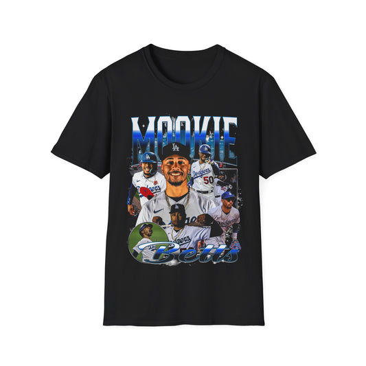 Vintage 90s Baseball Bootleg Style T-Shirt, MOOKIE BETTS Vintage Graphic Tee, Retro Baseball Shirt Unisex Graphic Tee Shirt