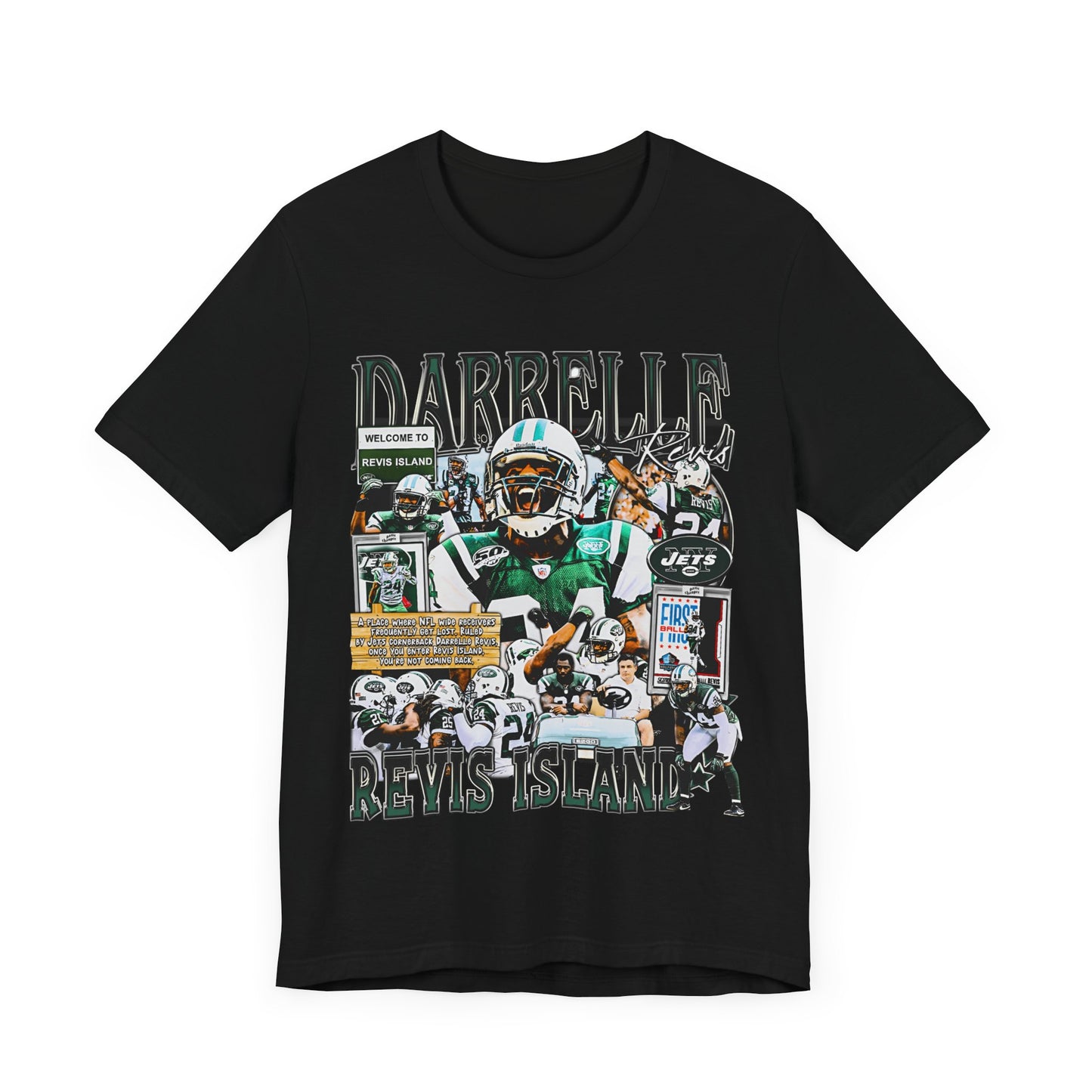 Vintage 90s Football Bootleg Style T-Shirt DARELLE REVIS 90s Unisex Tee Shirt