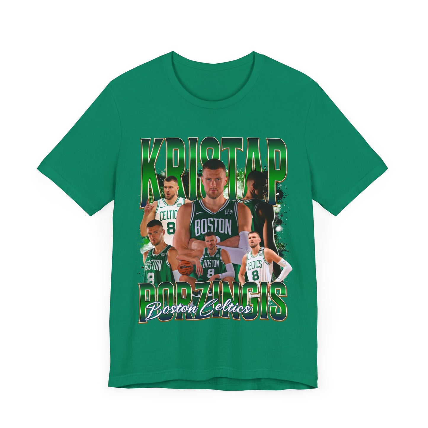 Vintage 90s Basketball Bootleg Style T-Shirt KRISTAP PORZINGIS Unisex Tee