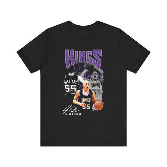 Vintage Bootleg 90s Basketball JASON WILLIAMS Unisex Jersey Short Sleeve Tee