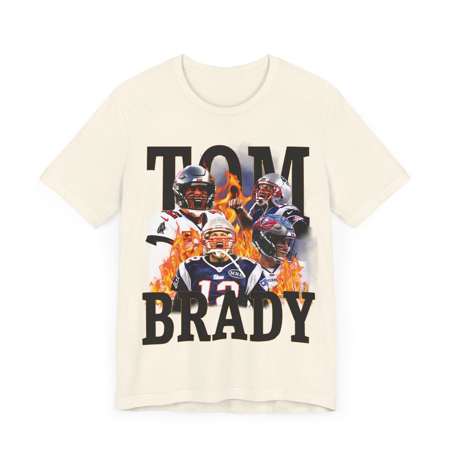 Vintage 90s Football Bootleg Style T-Shirt TOM BRADY 90s Unisex Tee Shirt