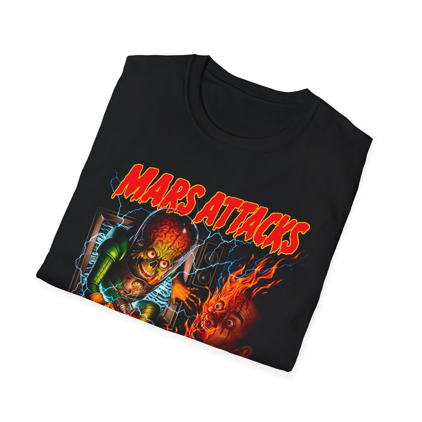 MARS ATTACKS POP CULTURE Unisex Softstyle T-Shirt