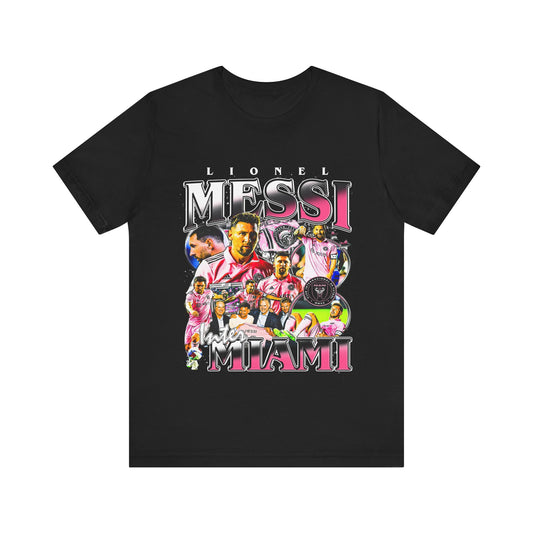 Vintage 90s Soccer Bootleg Style T-Shirt, LIONEL MESSI Graphic Tee, Retro Soccer Shirt Unisex Graphic Tee