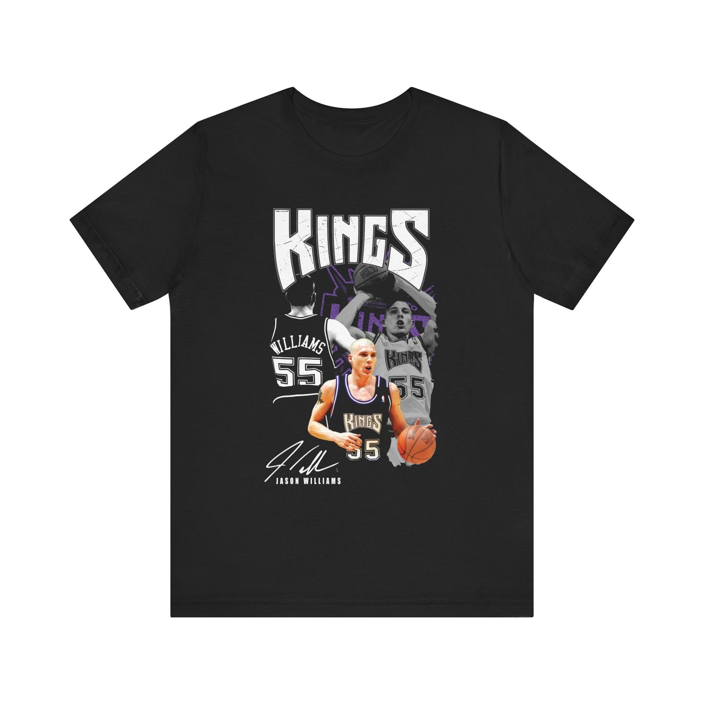 JASON WILLIAMS PREMIUM Vintage 90s White Unisex Jersey Short Sleeve Tee