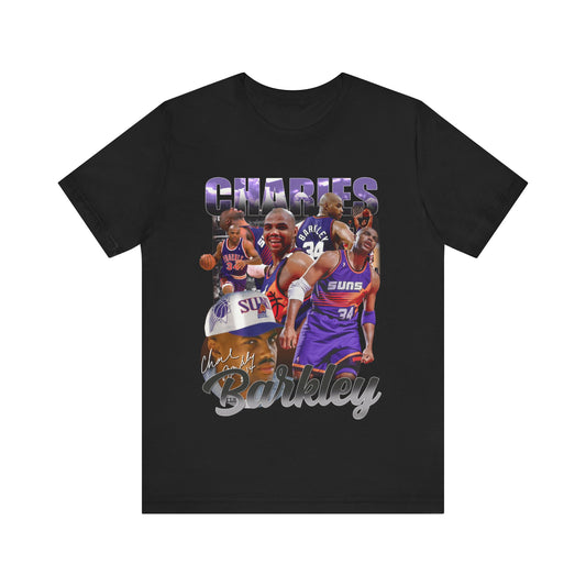 Vintage 90s Basketball Bootleg Style T-Shirt, CHARLES BARKLEY Sun Unisex Tee