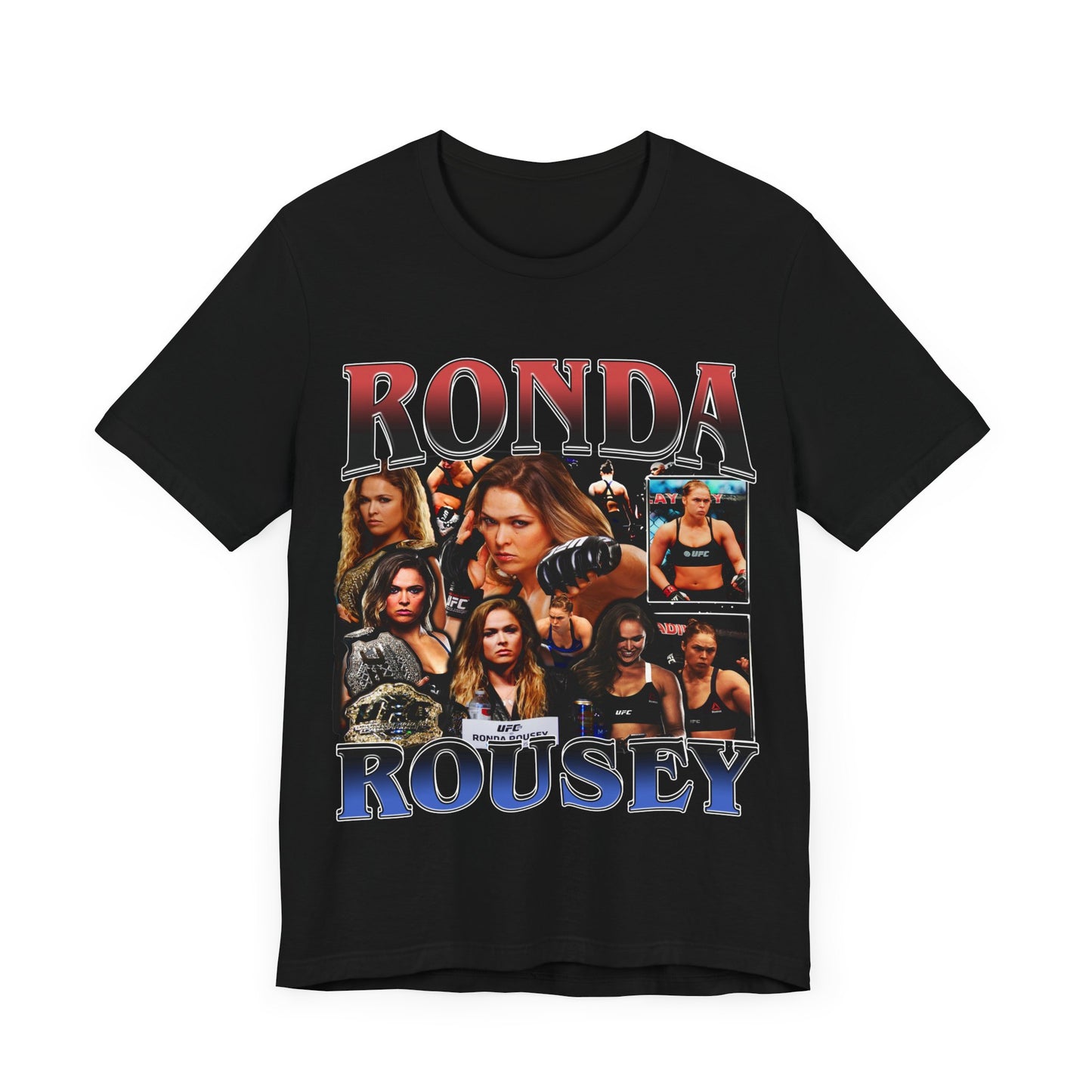 Vintage 90s Fighter Bootleg Style TShirt RONDA ROUSEY Retro Unisex Graphic Tee