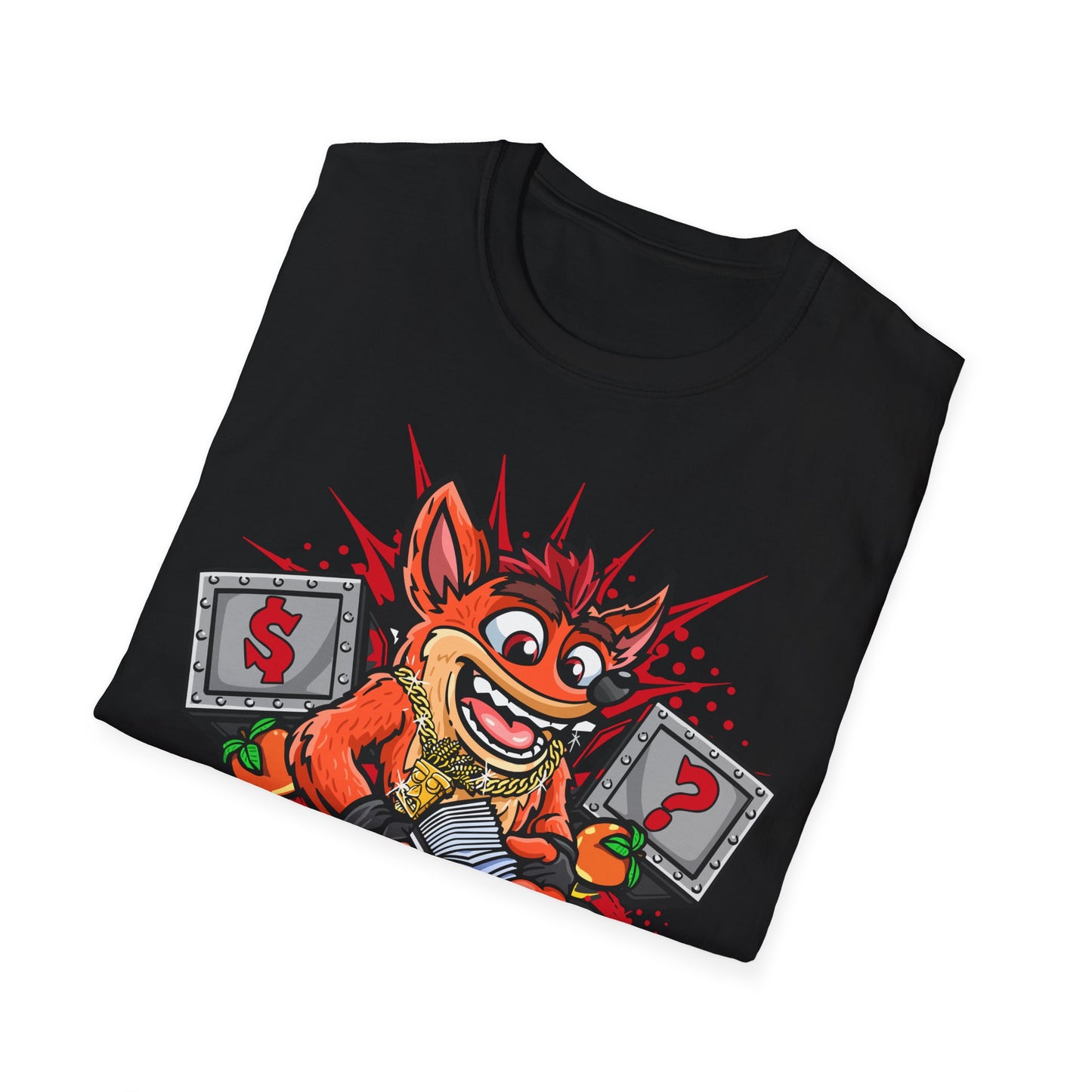 RED THUNDER 4 CRASH PREMIUM STREETWEAR Unisex Softstyle T-Shirt