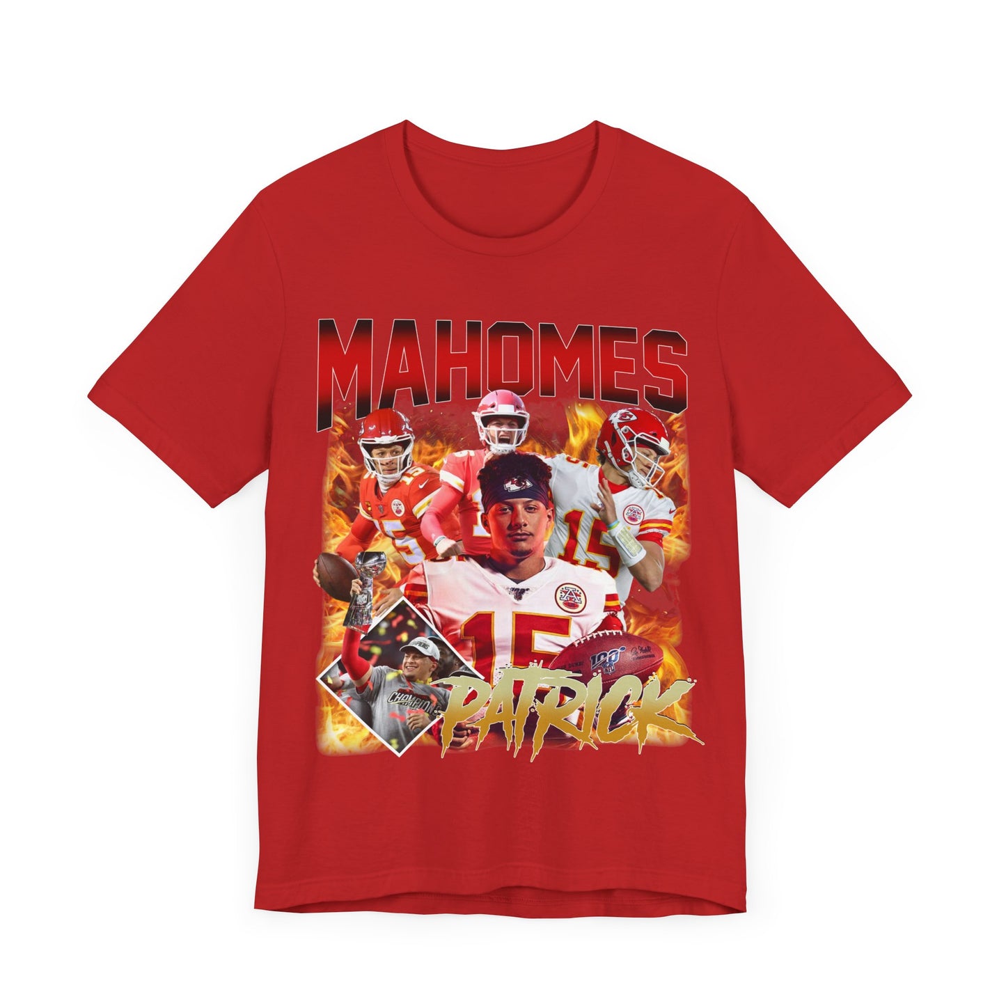 Vintage 90s Football Bootleg Style TShirt PATRICK MAHOMES Unisex Graphic Tee 90s