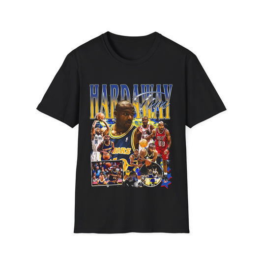 Vintage 90s Basketball Bootleg Style T-Shirt TIM HARDAWAY Graphic Tee, Retro Basketball Shirt Unisex Graphic Tee