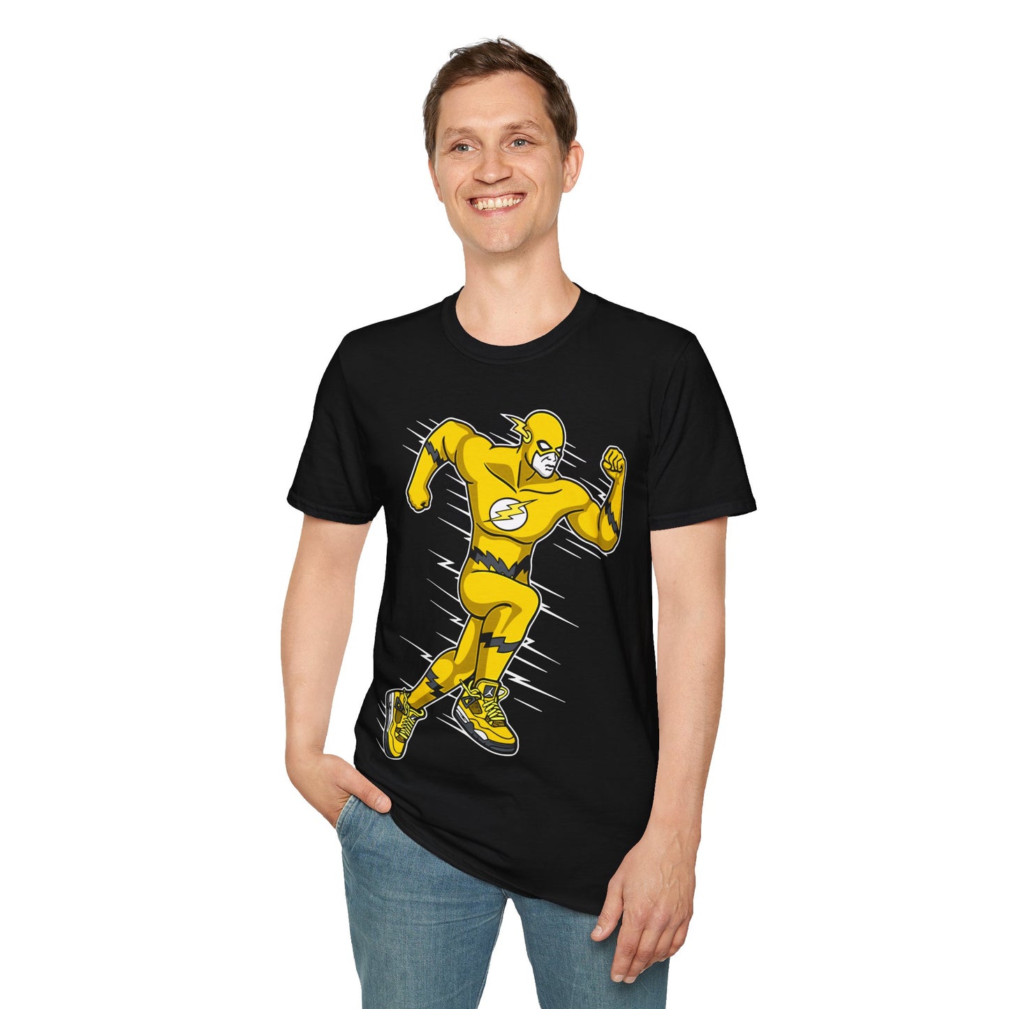 RUN LIKE LIGHTNING PREMIUM STREETWEAR Unisex Softstyle T-Shirt