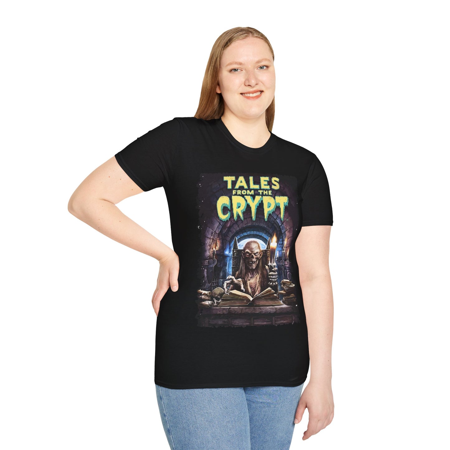 HALLOWEEN TALES FROM THE CRYPT Unisex Softstyle T-Shirt