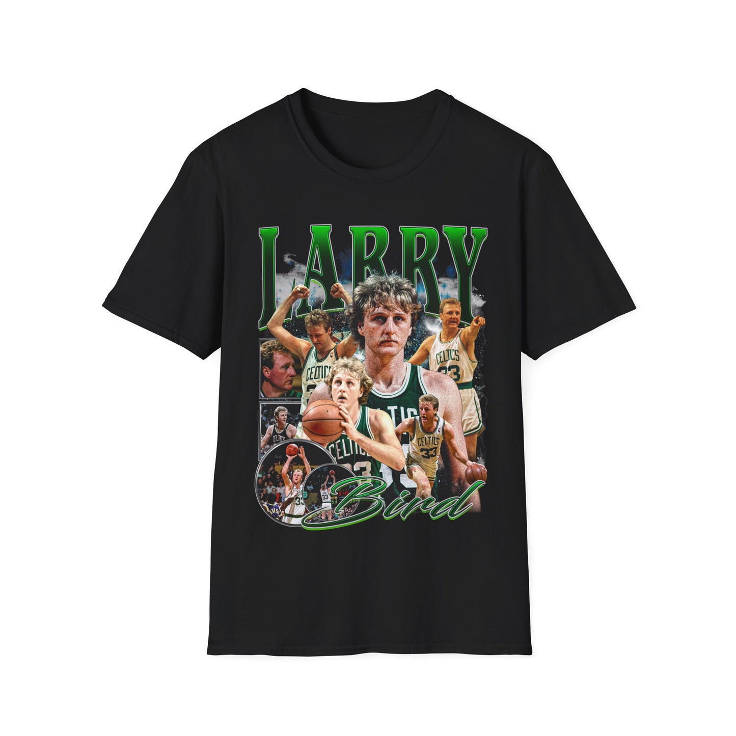 Vintage 90s Basketball Bootleg Style T-Shirt, LARRY BIRD HICK FROM FRENCH LICK Graphic Tee, Retro Basketball Shirt Unisex Graphic Tee