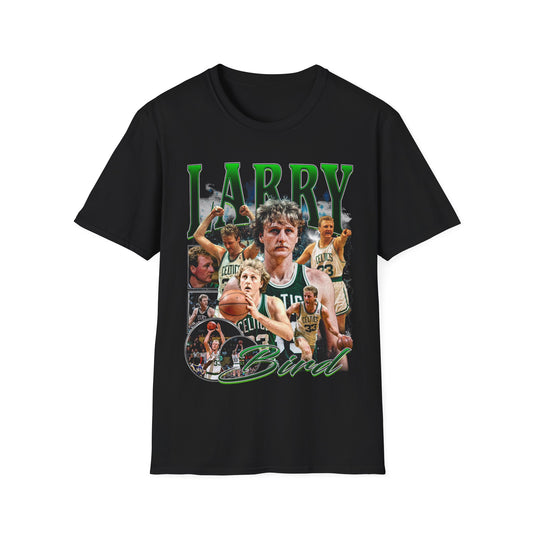 Vintage 90s Basketball Bootleg Style T-Shirt, LARRY BIRD HICK FROM FRENCH LICK Graphic Tee, Retro Basketball Shirt Unisex Graphic Tee
