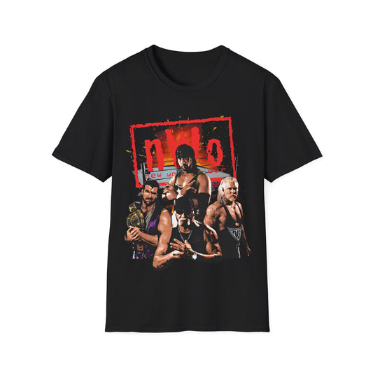 Vintage 90s Bootleg Style T-Shirt Wrestler NWO Vintage Graphic Tee, Retro Wrestler Shirt Unisex Graphic Tee Shirt